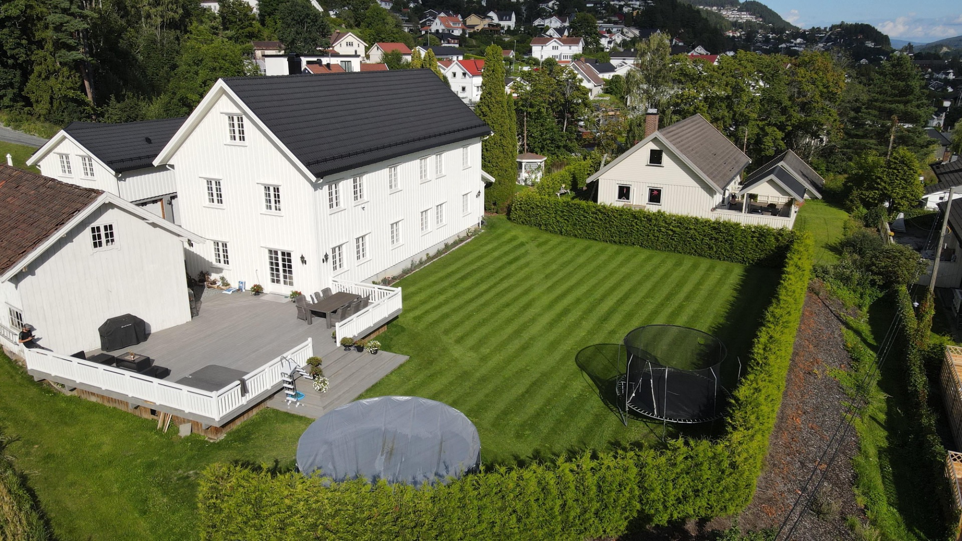 Kunde i fra Krokstadelva som vi har levert sand til over flere år